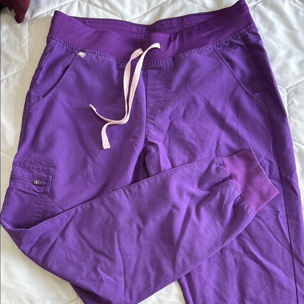 Figs Medium Purple Jogger Pants